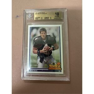 1991 Upper Deck Brett Favre #647 Graded Mint